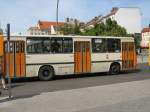 IKARUS-Bus als Linie 7E am Betriebshof Niederschnhausen am 20.