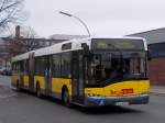 Solaris Urbino 18 BVG Wagen 4337 auf Linie M45 Johannesstift an der Hertzallee 3.11.12