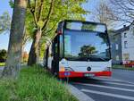 Der 2006er Citaro Facelift wartet auf seine weiterfahrt als 389 in Bochum Wattenscheid