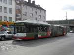 Solaris-Hybrid-Gelenkbus der BOGESTRA im Planbetrieb auf der Linie 345 am 15.