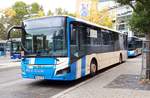 Pflieger-Bus aus Böblingen in Sindelfingen am ZOB 20.10 2020