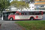 MAN Lion`s City mit  Bus im Bus-Bild , der SWB in Bonn - 28.09.2013