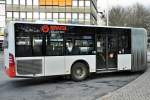  Hinterteil  eines MB Citaro Gelenkbusses der Stadtwerke Bonn - 02.01.2014