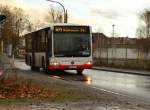 Wagen 0810 der Stadtwerke Bonn am 16.12.2012 in Mehlem 614 nach Bad Godesberg.