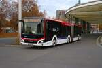 BSVG MAN Lions City Wagen 2113 am 13.11.25 in Braunschweig Hauptbahnhof