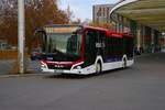 BSVG MAN Lions City Wagen 2127 am 13.11.25 in Braunschweig Hauptbahnhof
