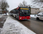 MAN Lion's City GL 4656 der Bremer Stra�enbahn AG (BSAG), Linie 90 nach Gr�pelingen, Rekumer Stra�e in Bremen-Blumenthal am 25.