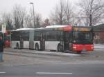 Auf der Linie 78 fhrt der Wagen 4595 gleich nach Aumund Hammersbeck. Es ist ein Lion´s City GL EEV. Das besondere an diesen Bussen ist, dass der EEV-Standard ohne den Harnstoff  Adblue  erreicht wird, was sich positiv auf die Unterhaltskosten auswirkt. 