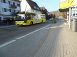 VBN und Rexer Reisen Linien Bus in Nagold Stadtmitte am 17.03.2016
