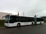Der Neue Citaro Gelenk-Bus am Betriebsgelände von der Firma Rexer-Reisen am 12.10.2012 in Calw