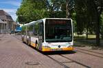 HEAG Mobilo Mercedes Benz Citaro 1 Facelift Wagen 386 am 04.07.20 in Darmstadt Hbf 