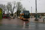 HEAG Mobilo Setra Doppeldecker AIRLiner am 04.12.21 in Darmstadt Hbf