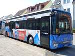 Iveco Crossway der MVVG in Neubrandenburg am 03.08.2018