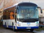MAN Lion's Regio der MVVG in Neubrandenburg am 09.12.2018