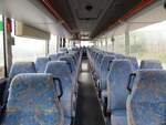 Der Fahrgastraum eines MAN ÜL 313 der MVVG in Burg Stargard am 22.05.2019