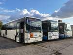 Irisbus Crossway der MVVG in Burg Stargard am 13.10.2021