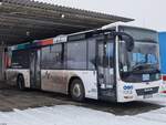 MAN Lion's City LE Ü der MVVG in Neubrandenburg am 29.12.2021