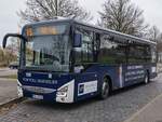 Iveco Crossway der MVVG in Malchow am 16.11.2022