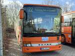 Setra 319 UL der MVVG in Malchow am 25.12.2023