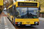 MAN NG 312 DD-TT-301 am Bahnhof Cossebaude