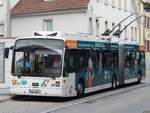 Van Hool AG300T der Städtischer Verkehrsbetrieb Esslingen in Esslingen am 18.06.2018