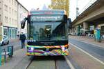 Transdev Rhein Main Ebusco Elektrobus Wagen 4502 am 19.11.22 in Frankfurt am Main Westbahnhof