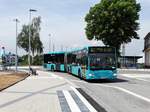 VGF/ICB Mercedes Benz Citaro 2 G Wagen 425 am 23.05.17 am neuen Busbahnhof in Bad Vilbel 