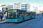 VGF/ICB MAN Lions City G Wagen 406 am 19.01.19 in Frankfurt am Main Konstablerwache