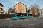 ICB Mercedes Benz Citaro 2 G Wagen 431 am 20.02.21 in Frankfurt am Main