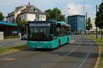 ICB MAN Lions City Wagen 514 auf der Linie 34 am 10.07.21 in Frankfurt am Main Friedberger Warte