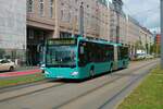 ICB Mercedes Benz Citaro 2 G Wagen 415 am 11.09.21 in Frankfurt am Main 