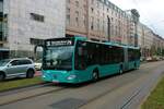 ICB Mercedes Benz Citaro 2 G Wagen 457 am 11.09.21 in Frankfurt am Main