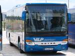 Setra 415 UL der Verkehrsgesellschaft Ludwigslust-Parchim mbH in L�bz am 04.08.2024