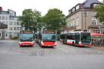Hochbahn Hamburg Mercedes Benz Citaro 2 G Wagen 3829 und 7453 am 14.07.19 in Altona 