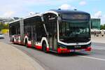 Hamburger Hochbahn MAN Lions City G Electric Wagen 3315 am 14.07.25 am Jungernstieg