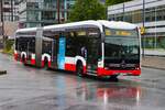 Hamburger Hochbahn Mercedes Benz eCitaro G Wagen 3105 am 15.07.25 in Hamburg Altona