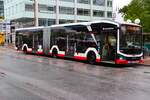 Hamburger Hochbahn MAN Lions City G Electric Wagen 3305 am 15.07.25 in Hamburg Altona