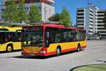 HSB Mercedes Benz Citaro 1 Wagen 47 am 28.06.19 in Hanau Freiheitsplatz 