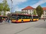 HSB Mercedes Benz Citaro 1 G am 04.09.20 in Hanau Freiheitsplatz