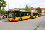 HSB Mercedes Benz Citaro 1 G am 04.09.20 in Hanau Freiheitsplatz
