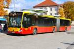 Hanauer Stra�enbahn Mercedes Benz Citaro 2 G Wagen 86 am 24.10.26 in Hanau Freiheitsplatz 