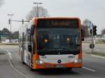 RNV Mercedes Benz Citaro C2 6000 Euro 5 auf Fahrschulfahrt am 13.03.15 in Heidelberg