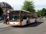 RNV Mercedes Benz Citaro C1 Facelift 8382 am 08.05.15 in Heidelberg auf der 29 