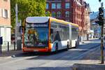 RNV Mercedes Benz eCitaro Wagen 6310 mit Wasserstoffzellen am 27.09.26 in Heidelberg