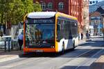 RNV Mercedes Benz eCitaro Wagen 6015 am 27.09.26 in Heidelberg