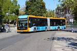 RNV Mercedes Benz eCitaro Wagen 8202 mit Wasserstoffzellen am 27.09.26 in Heidelberg