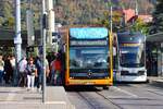 RNV Mercedes Benz eCitaro Wagen 6303 mit Wasserstoffzellen am 27.09.26 in Heidelberg