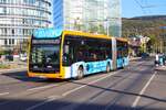 RNV Mercedes Benz eCitaro Wagen 8205 mit Wasserstoffzellen am 27.09.26 in Heidelberg