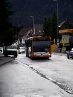 Ein Mercedes Benz Citaro G des RNV in Neckargemünd am 10.07.11