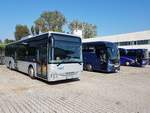 Einer von zwei neuen Iveco Crossway für den Karlsruher Linienverkehr von Hagro Transbus.